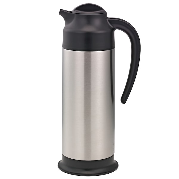 Service Ideas SteelVac Creamer, Vacuum Insulated Carafe, Stainless Vacuum, 0.7 Liter SSN100 - main